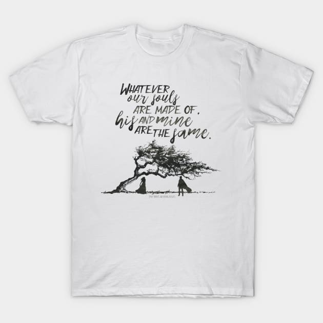 Wuthering Heights - Souls T-Shirt by eviebookish